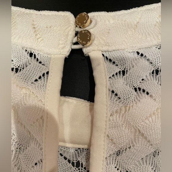 Women’s Off White Bebe Dress Size Large - Picture 5 of 7